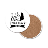 Ceramic Cat Coasters