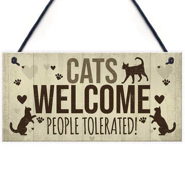 Pet decor signs