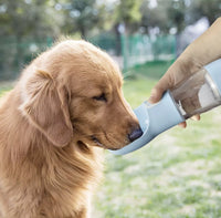 Portable Water & Treat Bottle (2-in-1)
